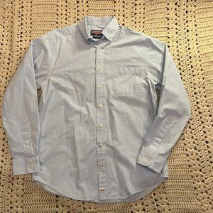 Vineyard Vines Men's Slim Fit Murray Button Down Shirt Blue Striped Size Medium